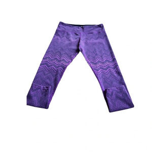 Tuff Athletics Women Purple Active Pants Medium. Excellent condition